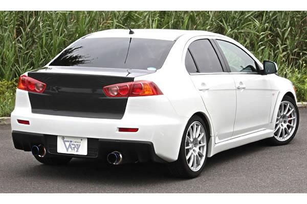 Garage Vary | Trunk - Plain Weave Carbon Fiber for Mitsubishi Lancer Evolution X