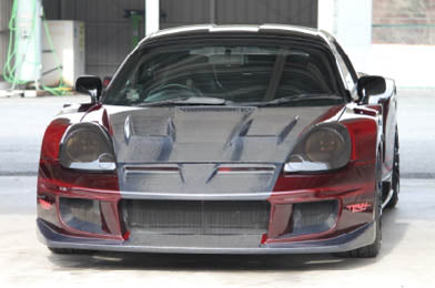 TRIAL | Wide Body Hood (FRP) for Toyota MR-S / MR2 Spyder (ZZW30)