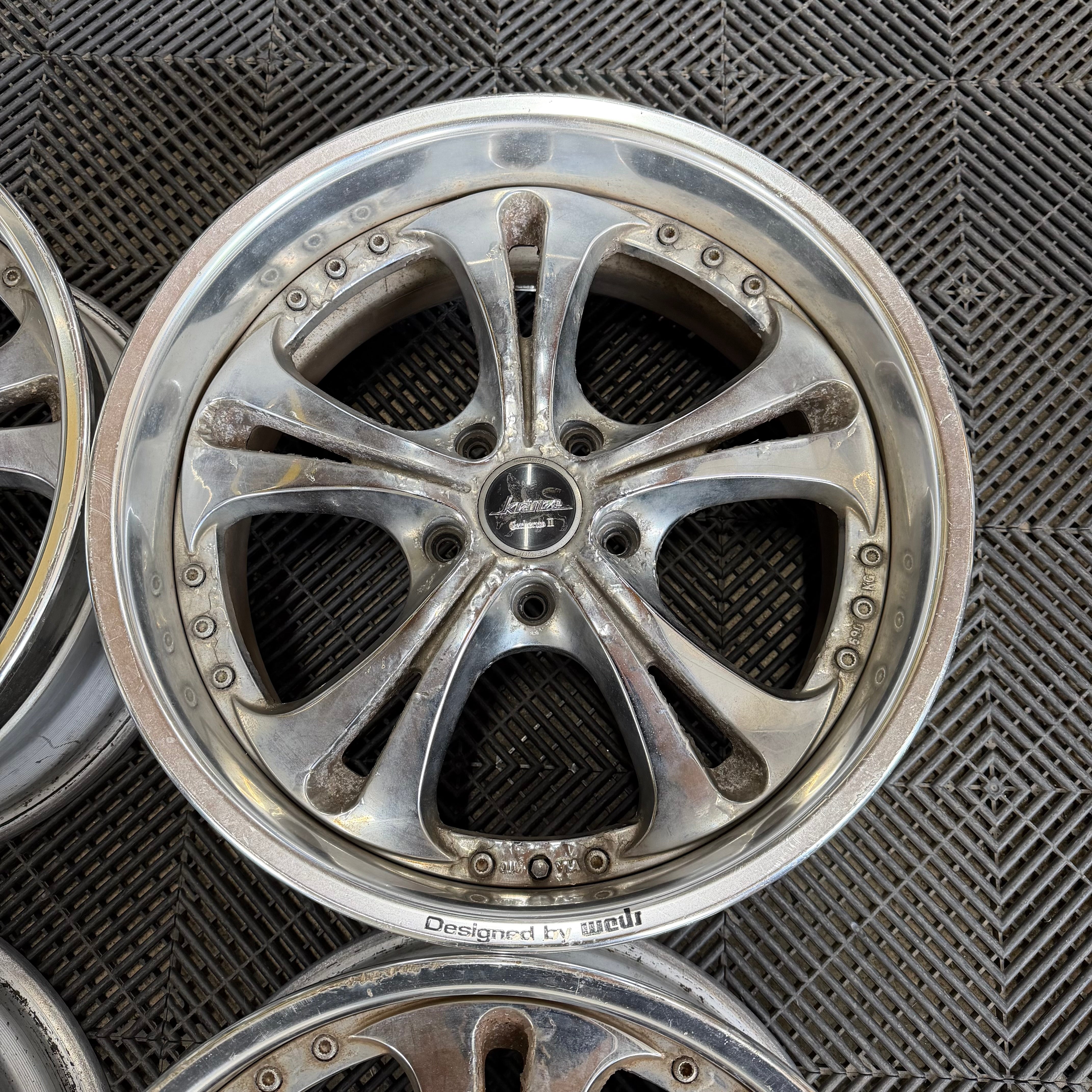 Weds Krenze KerberosⅡ ケルベロス2 18インチ 9.5J+12 5H PCD114.3 2