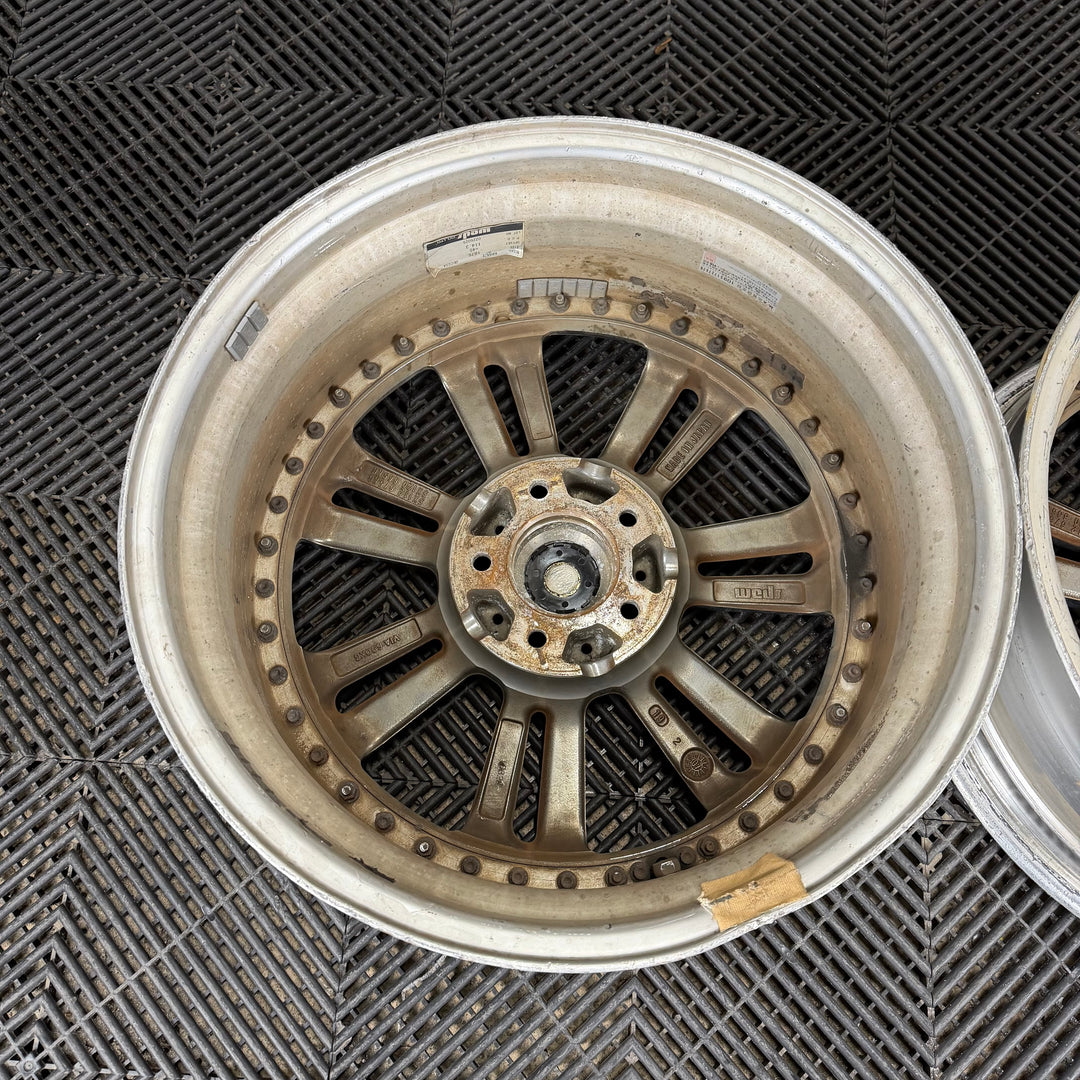 Weds Kranze Glossa PAIR (2) | 5x114.3 | 18x7.5+45
