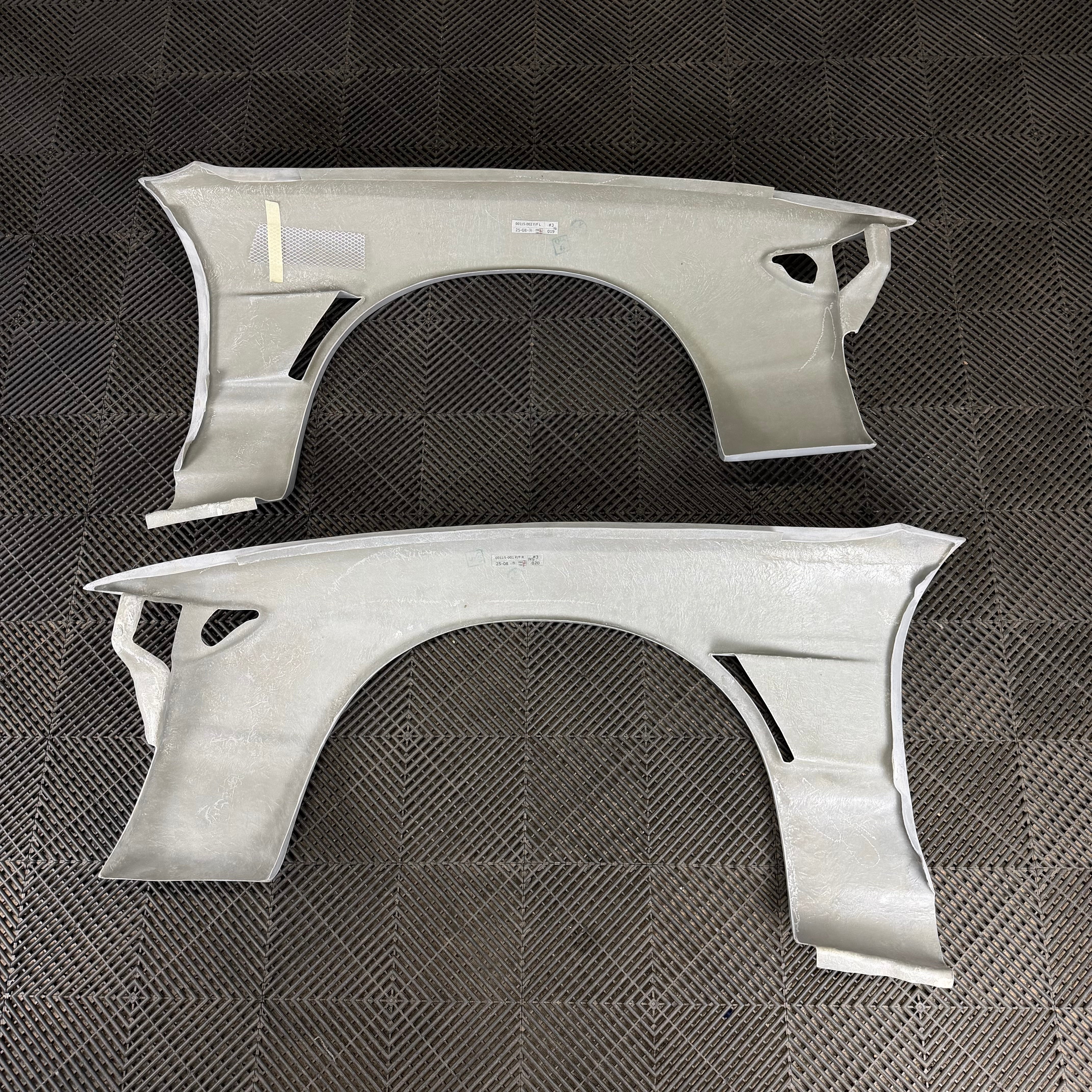Origin Lab | Front Fenders - Single Vent +20mm for Nissan Silvia