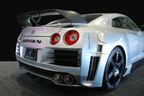 Abflug Aloof 01-R Ver.I Rear Over Fender Kit (FRP) for Nissan GT-R (R35) 2008-2010