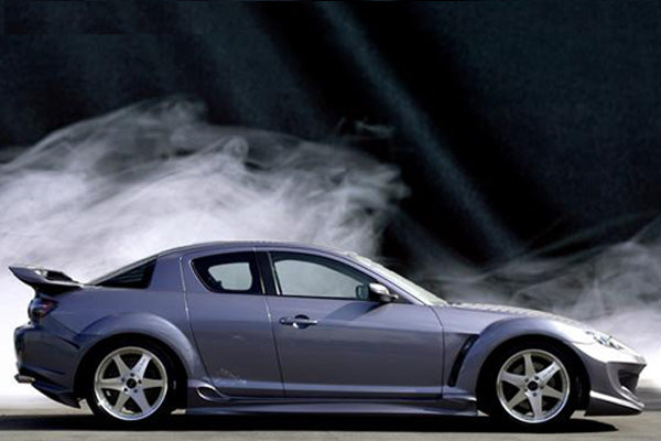 Abflug 5-Piece Aero Kit for 2004-2008 Mazda RX-8
