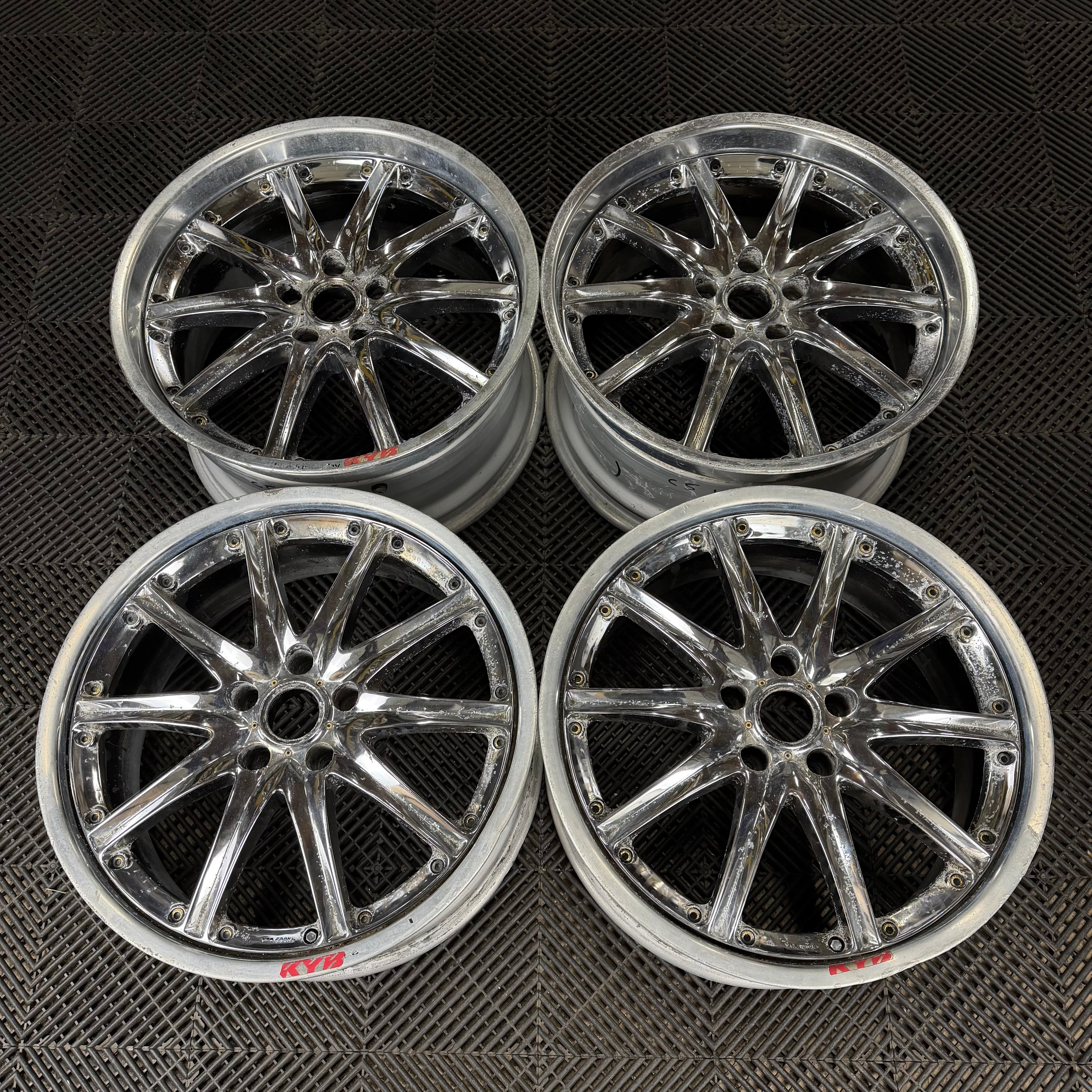 クレンツェ ショーキ Weds Kranze Shoki / 5x114.3 / 19x8.5+41 & 19x9.5+44 – Parts From Japan