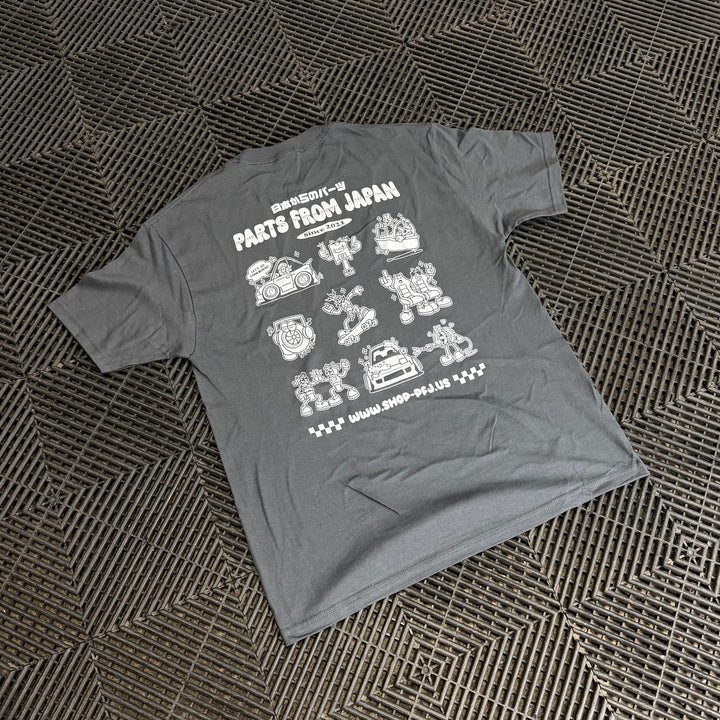 Parts from Japan | Doodle T Shirt - Grey