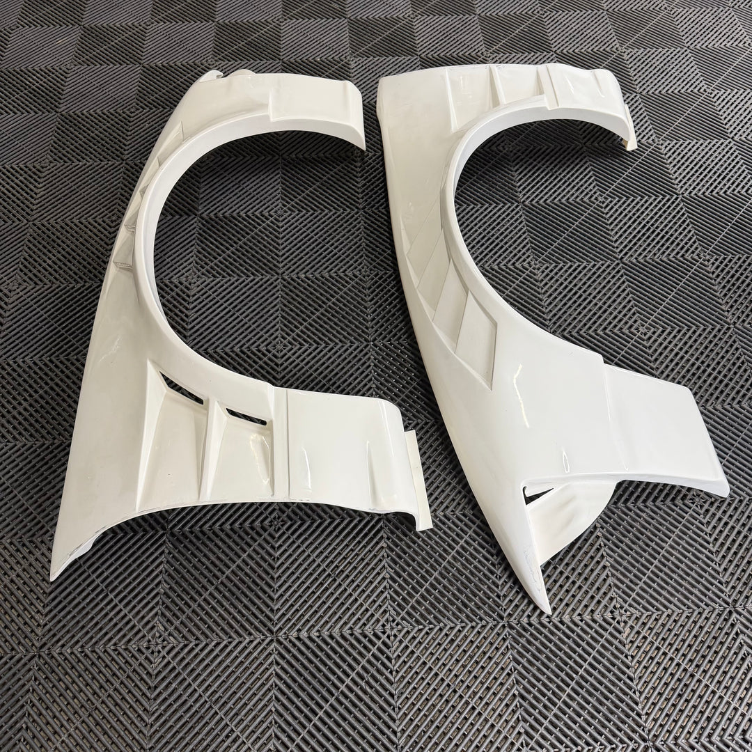 IN STOCK! Origin Lab | Front Fenders | Shark Era Duct +55mm for Nissan 180sx (89-94 240sx S13 Hatch)