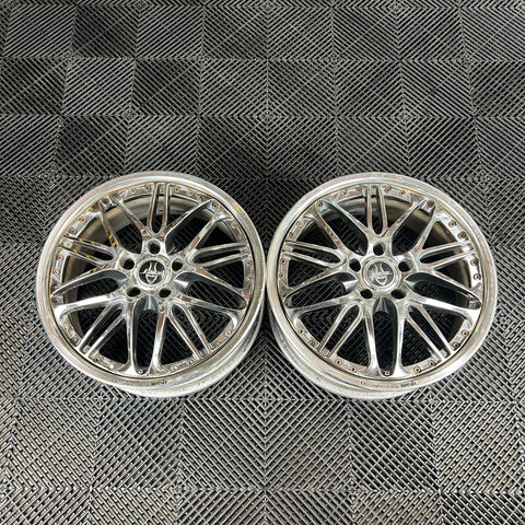 Pair Weds Kranze Borphes  5x114.3  18x7.5+52