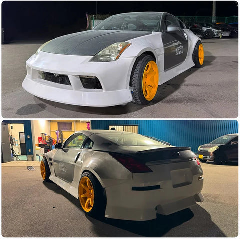 IN COMING! Origin Lab Rear Fenders +55mm for Nissan 350z