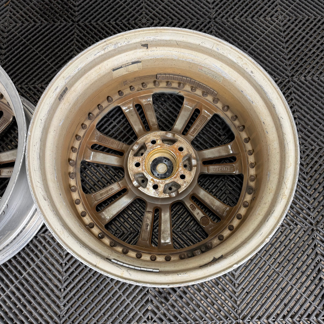 Weds Kranze Glossa PAIR (2) | 5x114.3 | 18x7.5+45