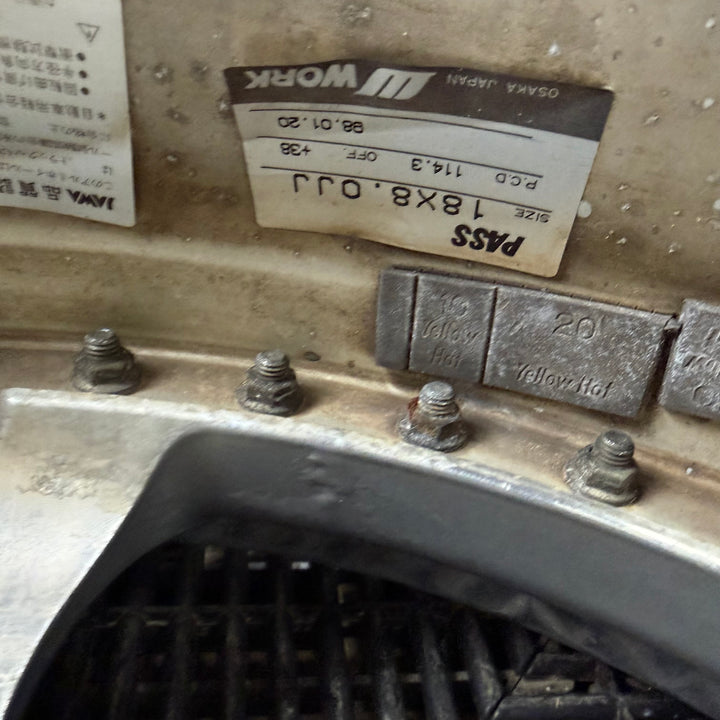 Work VS SD PAIR (2) / 5x114.3 / 18x8+38
