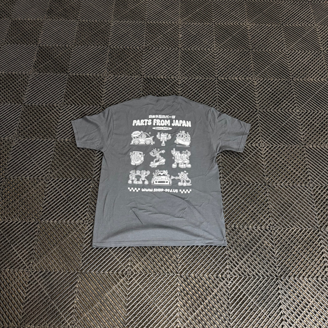 Parts from Japan | Doodle T Shirt - Grey