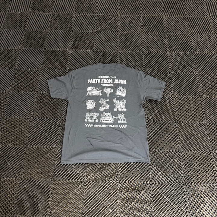 Parts from Japan | Doodle T Shirt - Grey