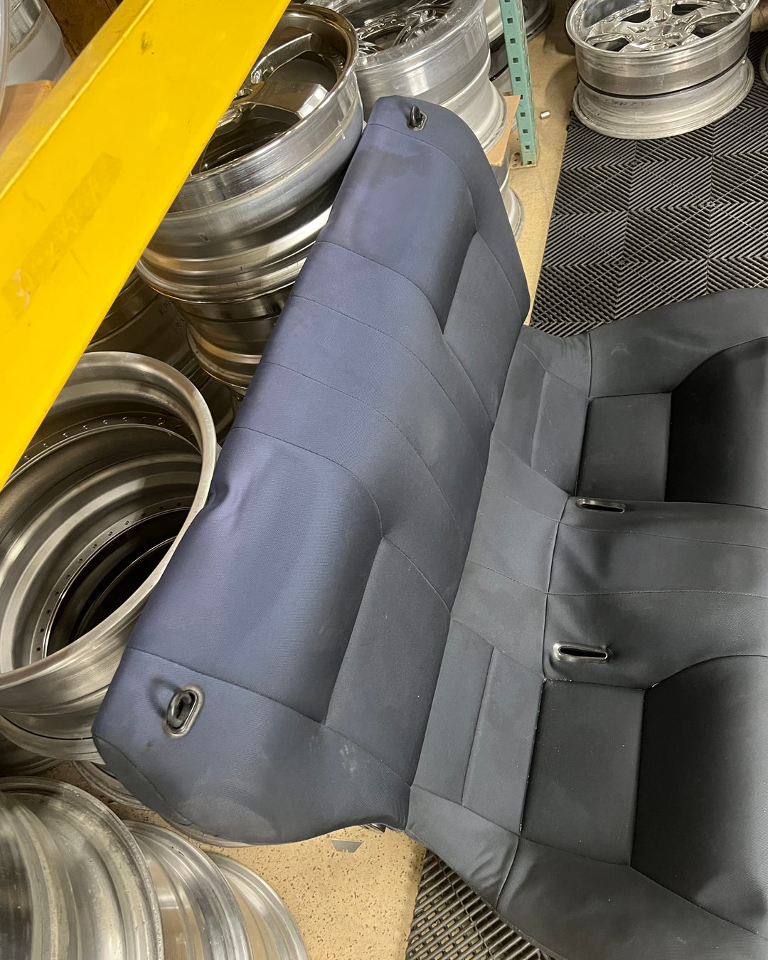 Nissan Silvia S15 Rear Seat Black