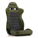 Bride EuroGhost X Seat - Olive Green Camoflage (with Heater)