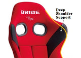 Bride GIAS III Reclining Seat - Gradation / Aramid Black Carbon Shell / Low Cushion