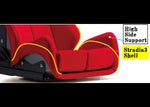 Bride GIAS III King Reclining Seat - Red / Aramid Black Carbon Shell / Standard Cushion