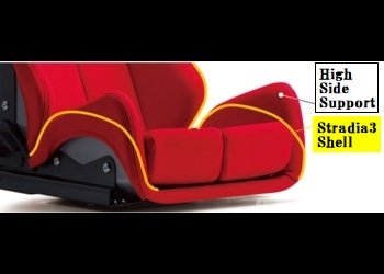 Bride GIAS III Reclining Seat - Gradation / Aramid Black Carbon Shell / Standard Cushion