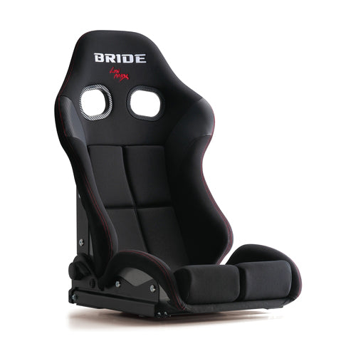 Bride Stradia III Reclining Seat - Black / Aramid Black Carbon Shell / Low Cushion