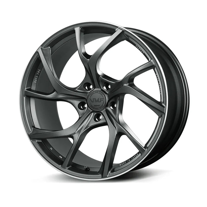 Rays | VMF C-01 Matte Gunblack/Rim Edge DC | 5X120 | 20X8.5 +45 (Set)