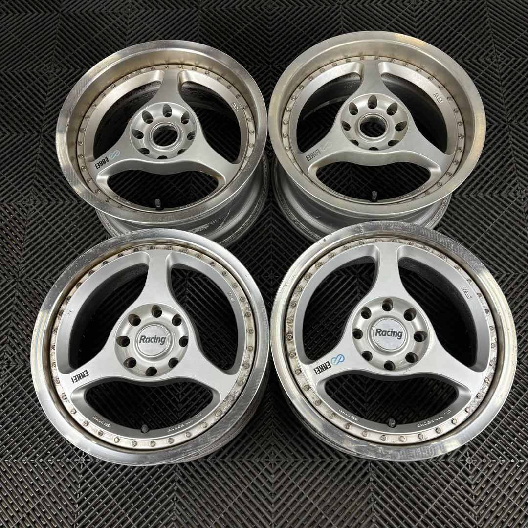 Enkei RS-3 / 4x114.3 / 16x7 +32 & 16x8 +38 – Parts From Japan