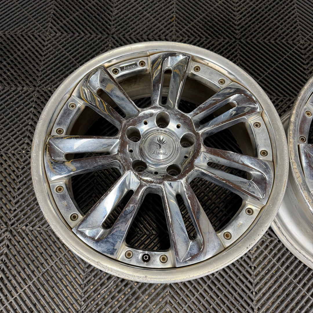 Weds Kranze Glossa PAIR (2) | 5x114.3 | 18x7.5+45