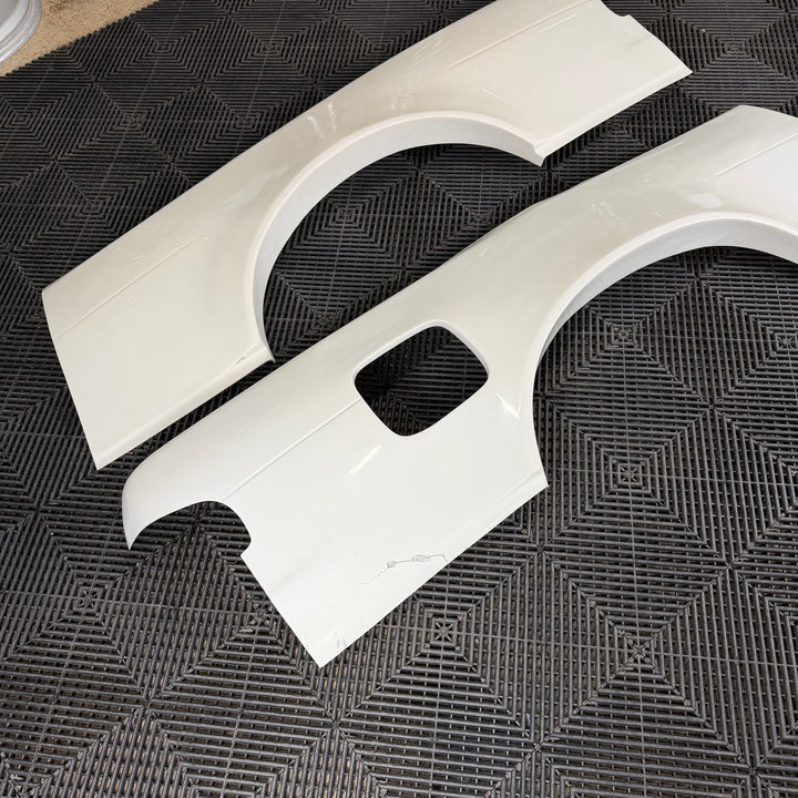 DAMAGED! Origin Lab Rear Overfenders Type 3 +55mm for Nissan Silvia (89-94 S13) 240sx Coupe