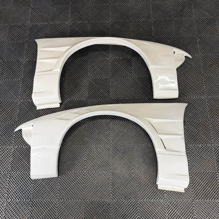 IN STOCK! Origin Lab | Front Fenders | Shark Era Duct +55mm for Nissan 180sx (89-94 240sx S13 Hatch)