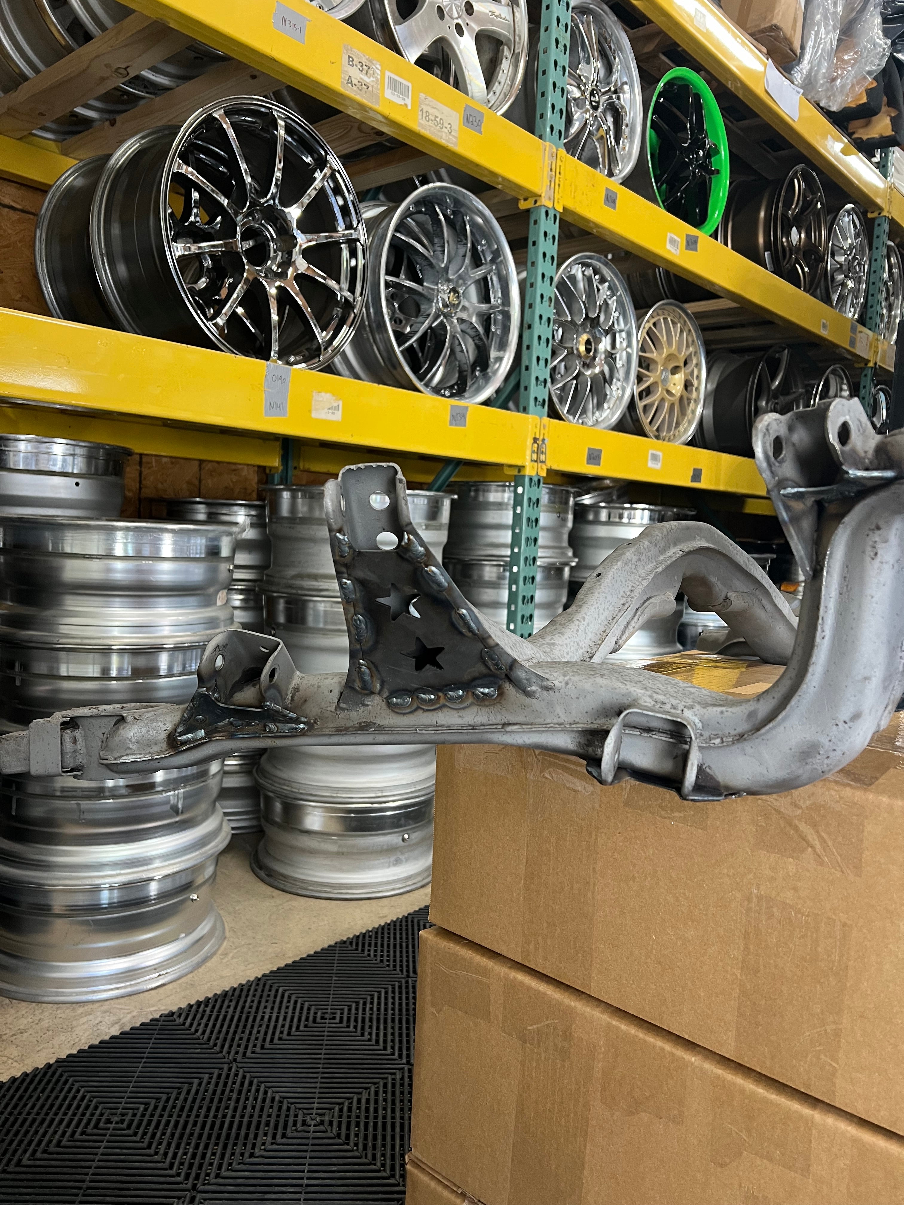 K FAB Weld In Subframe Reinforcement Kit For Nissan 240sx S13 R32