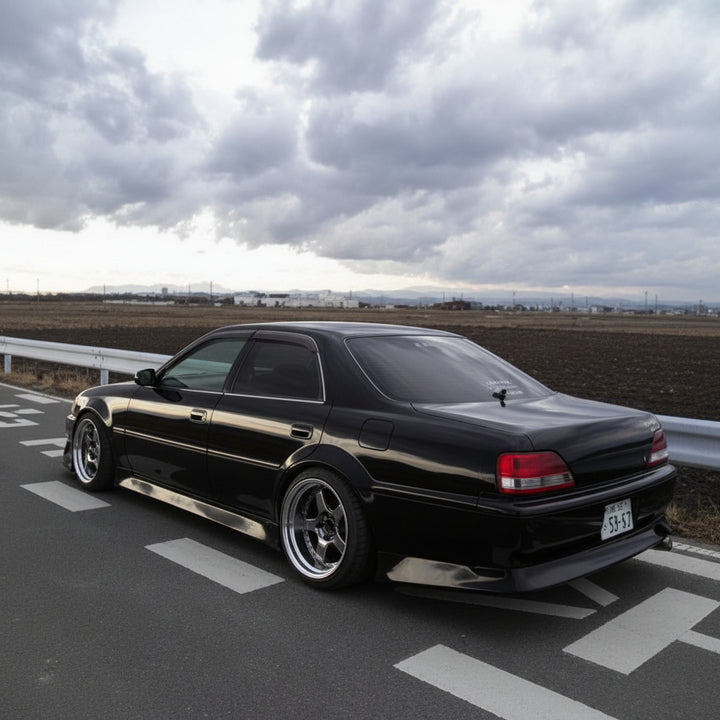 N-Style Custom | Type 4 Rear Fender Flares +50mm For Toyota JZX100 Cresta