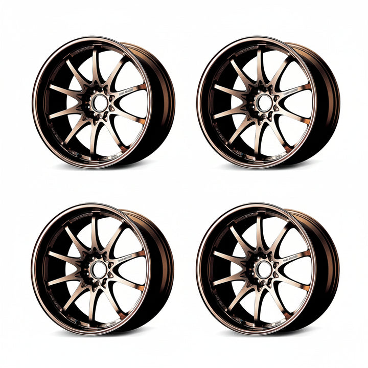 Rays | Volk CE28N 10-Spoke Design Bronze | 5X114.3| 18x8.5 +30 (Set)