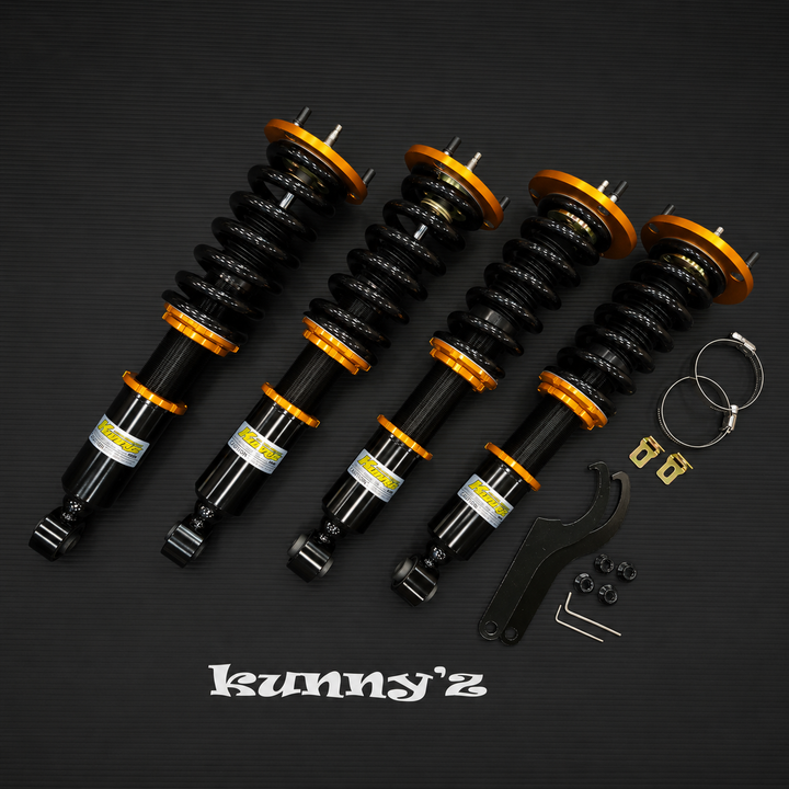 Kunnyz | Kuni-Legs Adjustable Suspension Coilovers for Toyota JZX110 Mark II