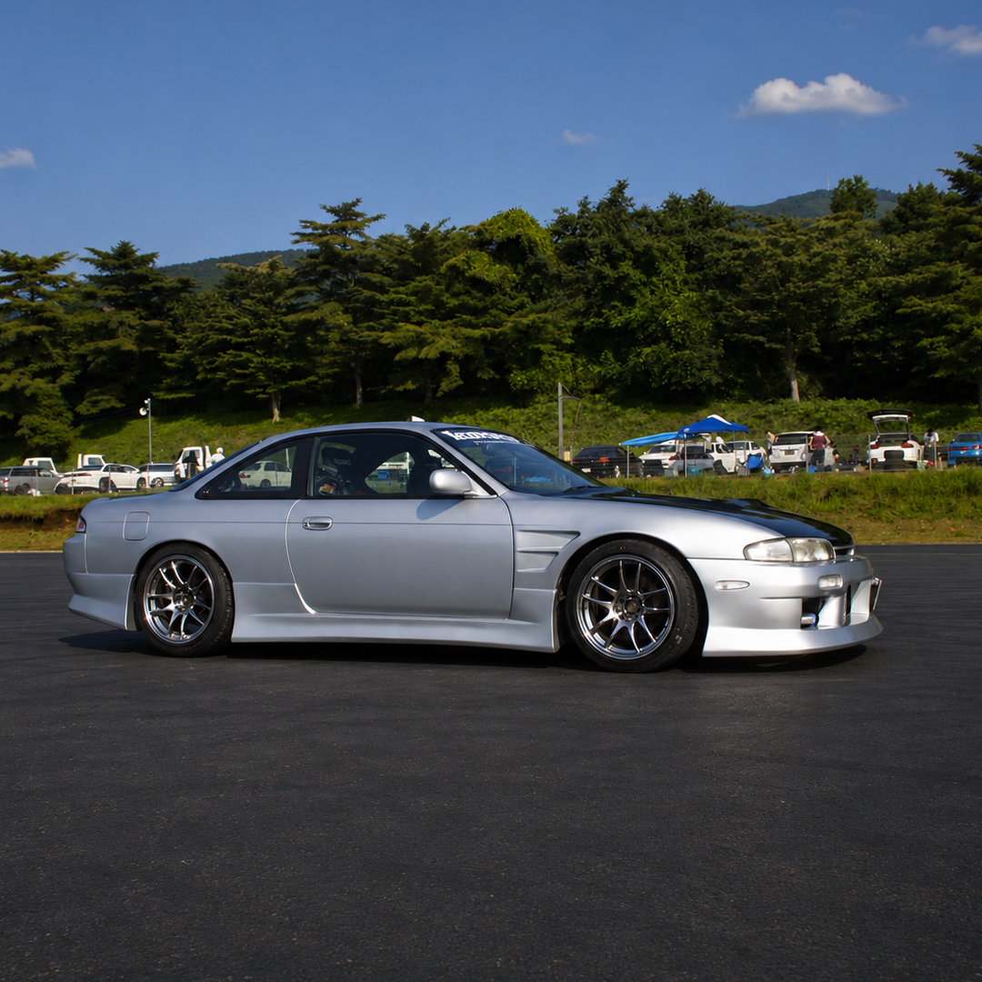 Kunnyz | Street Spec Side Skirts for Nissan Silvia S14 (Zenki Kunnyz | Street Spec Side Skirts for Nissan Silvia S14 (Zenki