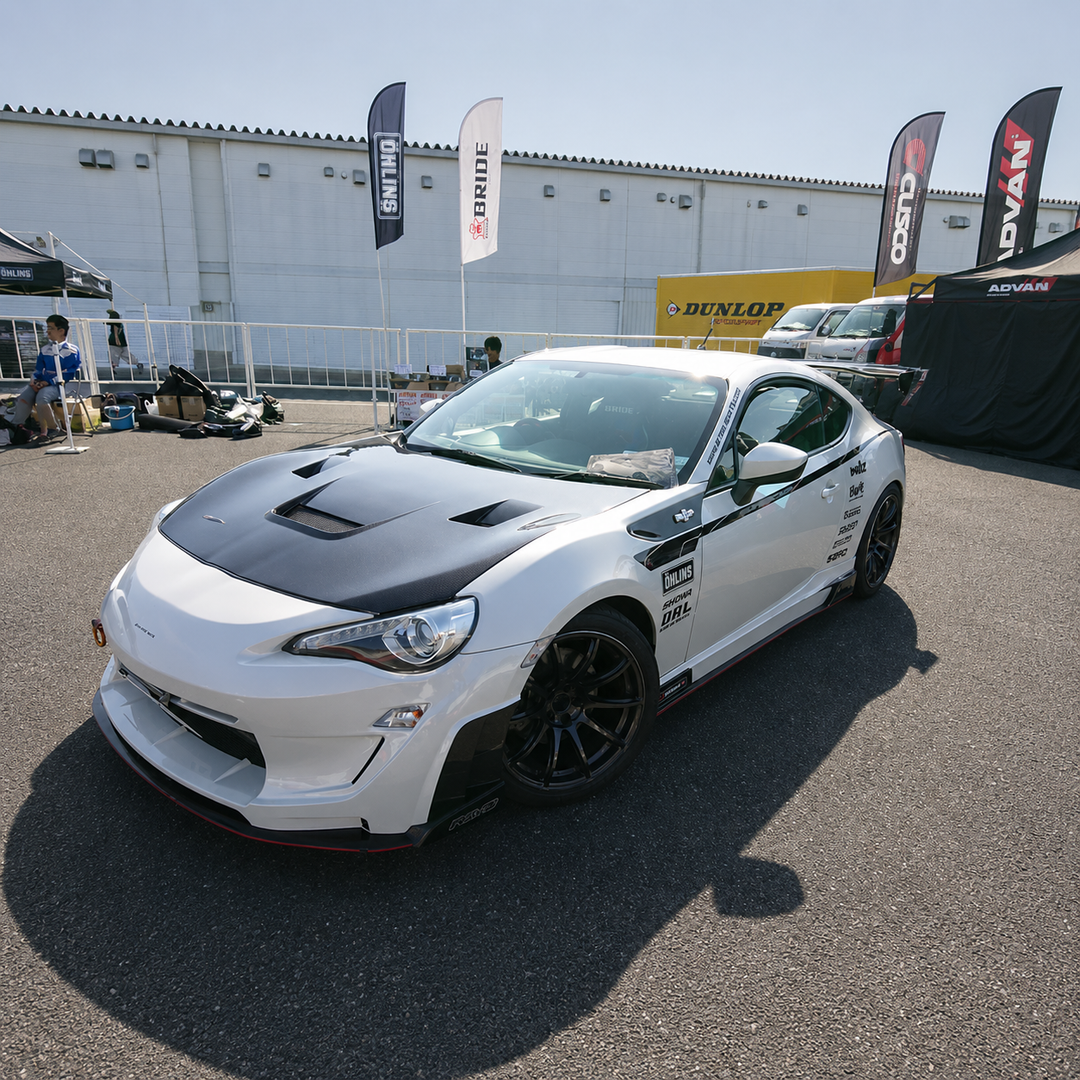 Arise Motorsports | 2P Aero Kit (FRP) for Toyota GT86 (ZN6) / Scion FRS / Subaru BRZ (ZD6)