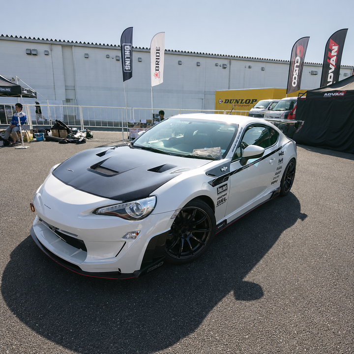 Arise Motorsports | 2P Aero Kit (FRP) for Toyota GT86 (ZN6) / Scion FRS / Subaru BRZ (ZD6)