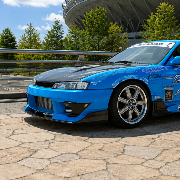 Wise Square | D1 Spec Front Bumper + Front Lip for Nissan Silvia S14 Kouki / 240SX