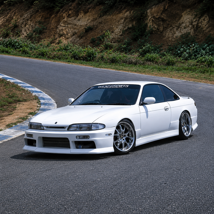 Wise Square | Type-A Front Bumper for Nissan Silvia S14 Zenki 240SX