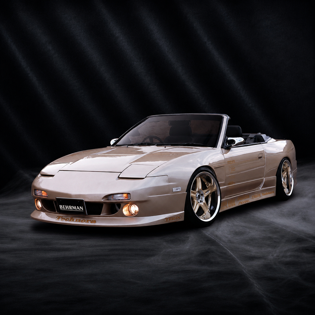 Wise Square | Behrman Type-A Front Bumper for Nissan 180SX / 240SX