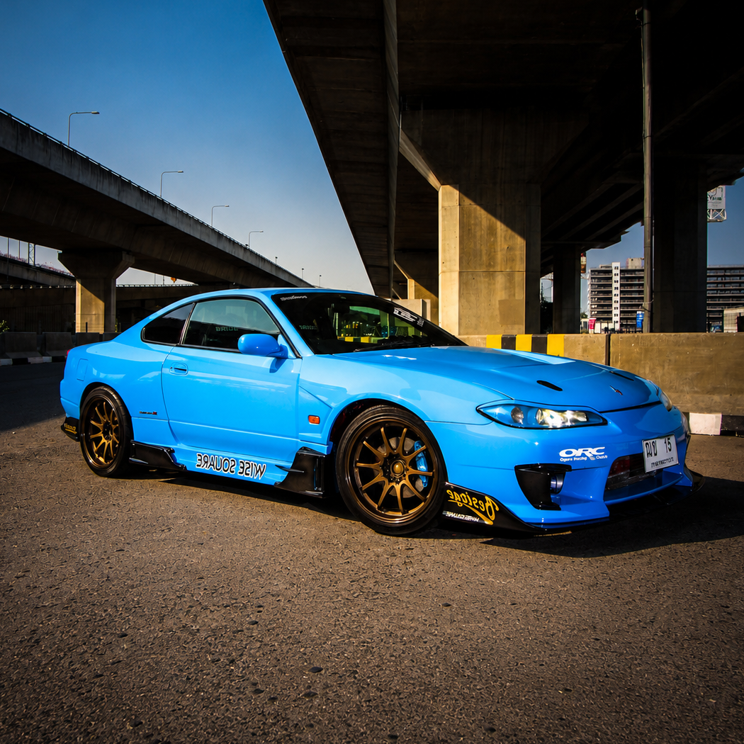 Wise Square | D1-GP Spec Body Kit for Nissan Silvia S15