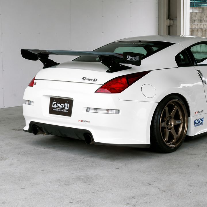 INGS +1 Rear Bumper for Nissan 350Z Z33