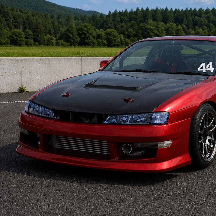 Kunnyz | FRP Hood for Nissan Silvia S14 (Kouki) / 240SX