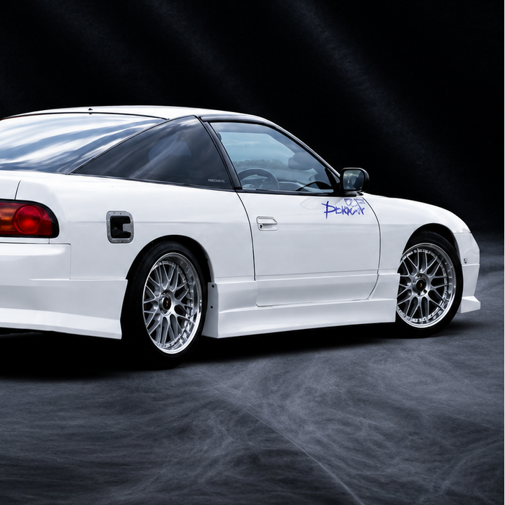 Wise Square | Type-B Side Skirts for Nissan 180SX / 240SX S13 Hatch