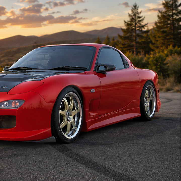 Wise Square | Behrman Type-B Side Skirts for Mazda RX7 (FD3S)