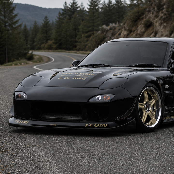 Wise Square | Behrman Type-A Front Bumper for Mazda RX7 (FD3S)