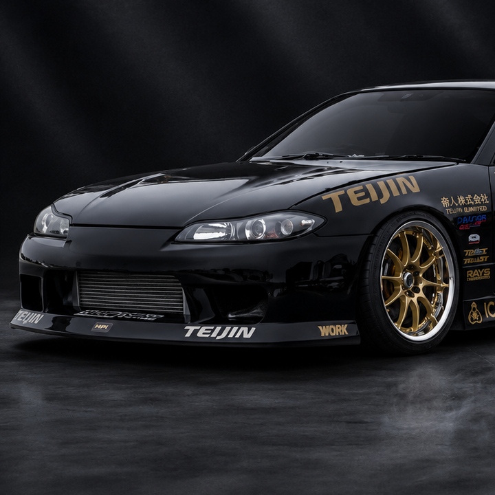 Wise Square | Type-A Body Kit for Nissan Silvia S15