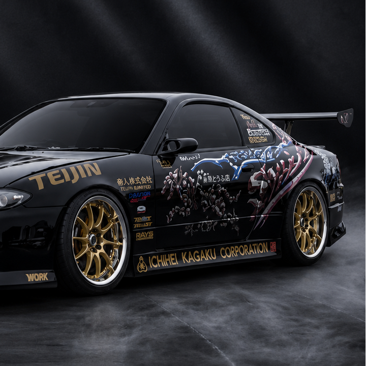 Wise Square | Type-A Body Kit for Nissan Silvia S15