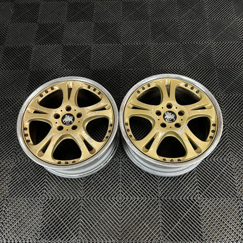 Weds Kranze Cerberus 1  PAIR (2) 5x114.3  18x7.5 +52