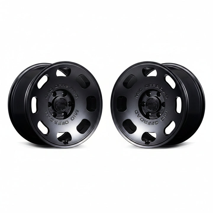 Rays | MID D8 Barrel Black | 6X139.7 | 18X9.0 +20 (Pair)