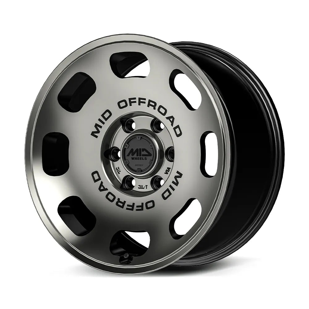 Rays | MID D8 Black Clear/MC | 6X139.7 | 18X9.0 +0
