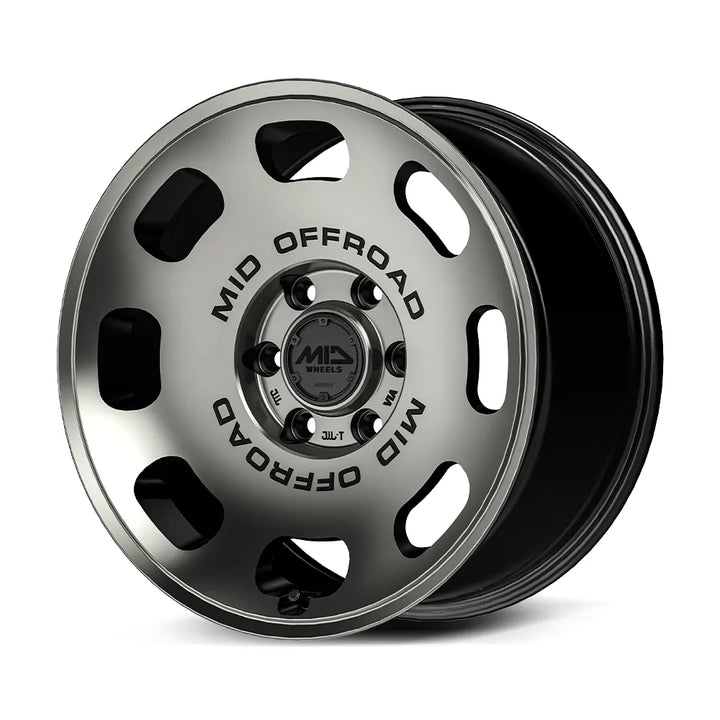 Rays | MID D8 Black Clear/MC | 6X139.7 | 18X9.0 +20