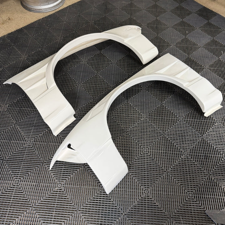 IN STOCK! Origin Lab | Front Fenders | Shark Era Duct +55mm for Nissan 180sx (89-94 240sx S13 Hatch)